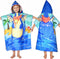 Ythuil Dragon Hooded Towels for Kids, with Backpack, Kids Beach Towel 30"x 25"