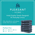 Set 6 (24 50) 100% 515 6 Pack, Pleasant Home Bath Towels of x Cotton, GSM | Lightweight, Soft & Highly Absorbent Luxury