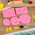 Bow Silicone Fondant Mold Crown Chocolate Candy Mold for Cupcake Top Decoration, DIY Craft Items