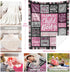 80"x60" Christian Gifts for Women, Baptism Gifts for Girl, Religious Gifts for Women, Christian Blanket, Catholic