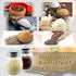 Cheese and Pepper Shakers Set of 2, 6oz Glass Spice Shakers with Stainless Steel Top