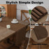Gernaice 36" 13" Solid Color Table Runner, Rustic Cotton Linen Farmhouse Table Runners for Dresser End Coffee Table