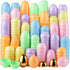 JOYIN 48 PCS 3.15" Pastel Easter Eggs + 2 Golden Eggs, Empty