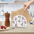 Caikeny 4th Napkin Holder for Tables Of July Gnomes Acrylic Napkins Holder Flowers Freestanding Tissue Dispenser Box