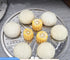 Steaming Plate, 2 Pack 10 Inch Round Food Grade Stainless Steel Steamer Plate for Food Steaming in Kitchen and Outdoors