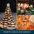 20 Pack 7ft 20 Warm White Battery Operated Fairy Lights, LED Mini String Lights, Copper Wire Twinkle Firefly Starry