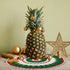 19 Inch One Piece Christmas Doily Crochet for Dressers and End Tables Crafts Large Doilies Cloth Lace Placemats
