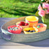 Youngever 9 Pack 10 Ounce Plastic Bowls, Kids Plastic Bowls Set of 9 in Peach Colors