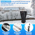 Glooglitter 2 25.2"x14" Pcs Electric Heated Outdoor Faucet Cover for Winter Freeze Protection Heating Hose Bib Covers