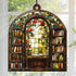 8 Inches) Jesuspirit - Window Hanging Suncatcher Crystal Clear Acrylic & Wood Sun Catcher for Home Decor, for Women
