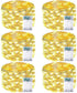 6-Pack Fairy Lights Battery Operated with Timer, Waterproof 16FT 50 LED String