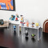4 Pack (9.2 3 5 inches) Aminigram Acrylic Risers Display Stands, Display Stands for Collectibles, Clear Acrylic Shelf