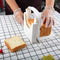 nvaimaay Bread Slicer Toast Cutting Adjustable Roast Loaf Slicer Cutter Foldable Compact Toast