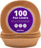 DecoPac 8" Cake Pan Liners, 100 Pack, Non-Stick Siliconized Greaseproof Paper for Cakes and Pies