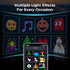 400 Lights,10.8 10.8 Programmable IP65 Brewish LED Smart Curtain Fairy x Feet DIY Christmas String Light,Color Changing