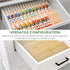 Sweet Living 4 tier spice rack drawer organizer for Kitchen Cabinets | Wooden spice drawer organizer, Space-Saving