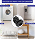 Anti Vibration Pads for Washing Machine, 4 Pack Soundproofing Base, Prevent Sliding Out, Floor Protector for Appliances