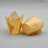 Muffin Greaseproof Paper Baking Cupcake Cups, 2" x 3 1/2", Natural Tulip Baking Cup, Case of 125 pcs