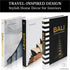 Set 3 Decorative Books for Home Decor - Black and Gold Foiled Decor Books for Coffee Table - Decorative Hardcover