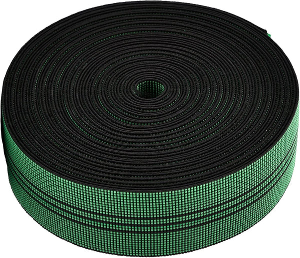 2-inch Wide Sofa Elastic Webbing, Elasbelt Stretch Latex Band for Upholstery Furniture Repair, 42 Foot