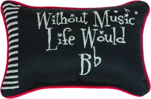 Manual Woodworker Keynote Collection, Take Note Word Pillow, 12.5 X 8.5-Inch