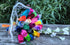 Assorted Colors Wooden Rose Closed Bud Bouquets, 2 Dozen