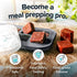Souper Cubes 2 Tbsp Silicone Freezer Tray With Lid, Easy Meal Prep Container for Soup & Food Storage