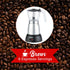 Brentwood TS-119S Electric Moka Pot Espresso Machine, 6 Servings, Silver