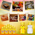 50 Pack 2 oz Plastic Honey Bear Bottles Jars, Honey Bear Cup with Lids Mini Bear Shape Empty Honey Bear Bottle Honey