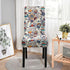 Set 4, Chair Covers for Dining Chair of Stretchy Soft Parson Chair Covers Removable Washable Kitchen Dining Room Chair