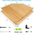 Set 2, (12 inch) Wood Corner Wall Shelves of Solid Wood Corner Floating Shelves, Round End Wall Mounted Floating Corner