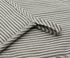 Set of 3 Cotton Oven Mitts and Pot Holders, Grey Stripes, Quilted Heat Resistant Kitchen Gloves
