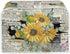 Retro Sunflower Newspaper Toaster Cover, Dust Cover for 2 Slice Kitchen Appliances