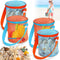 Vodolo Sea Shell Bags for Beach,4pcs Mesh Seashell Holder,Shelling Collecting Tools Travel