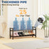 2-Tier Closet, Mavivegue Expandable Shoe Rack, Adjustable Shoe Organizer, Shoe Shelf for Entryway, Front Door