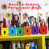 24 Hosuly Pcs Back to School Crayon Tote Bags End of Year Gift Bags Bulk Goodies Decor for Teacher Appreciation