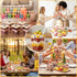 600 5 oz Pcs Dessert Cups with Lids & Spoons, Reusable Clear Plastic Parfait & Appetizer Cups, Mini Dessert Shooters