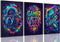 Yolbcdr Gaming Posters - Video Game Wall Art Set of 3, Cool Gaming Sign Pictures for Boys Bedroom Decor
