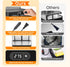 Portable Oven, 12V 24V 110V-240V Car Food Warmer, Electric Heated Lunch Box for Road Trip/Camping
