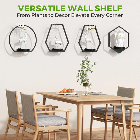 Wall Planters for Indoor Plants, Plant Frames Wall Decor Living Room Plant Stand Hanging Wall Plants Holder to Hold