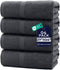 DAN RIVER Bath Towels Set of 4, 27 x 54 Inches, 100%