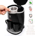 Moss & Stone Mini Drip Coffee Maker with 5 oz Mugs, Small Coffee Pot with 2 Coffee Cups