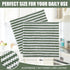 12 Pack 10 10 inches, Homaxy Kitchen Dish Cloths, Ultra Soft and Absorbent Dish Towels, Reusable Fast Drying Microfiber