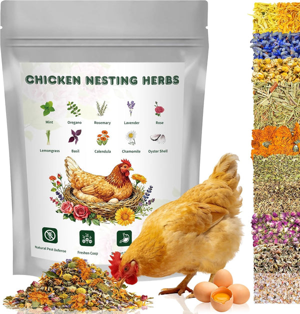BGraceyy Chicken Nesting Herbs 32 oz 11 Natural Dried Herb Blend with