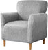 MIFXIN Banquet Armchair Slipcover Chair Cover with Arms 1 Piece Spandex Elastic