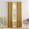 Sun Zero Barrow Single Panel Energy Efficient Grommet Curtain