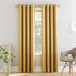 Sun Zero Barrow Single Panel Energy Efficient Grommet Curtain