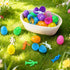 36Pack Labrostar Prefilled Easter Eggs with Squeeze Toys Inside Bright Colorful Filled Squeeze Toys Easter Basket