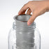 Cold Brew Pitcher, 1 Gallon Iced Coffee Maker, Cold Brew Mason Jar with Thick Glass Carafe and Stainless Steel Filter