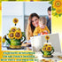 Countertop Summer Paper Towel Holder Kitchen Accessories Stand with Round Base Turtle Sunflower Gnome Bee Farmhouse